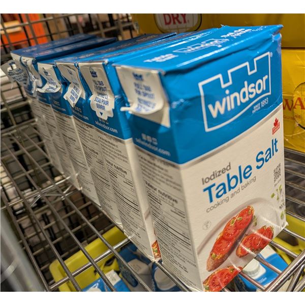 Windsor Table Salt, 1kg - Lot of 6