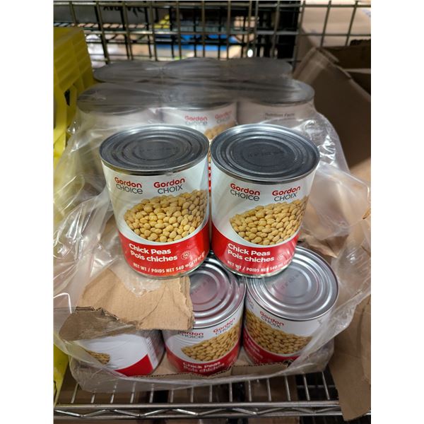 Gordon Choice Chick Peas 540mL - Lot of 20