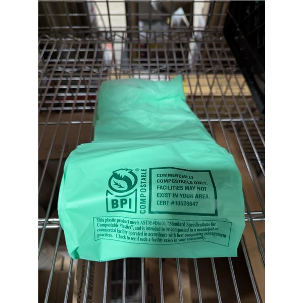 Compostable Bags - Lot of 5 Rolls