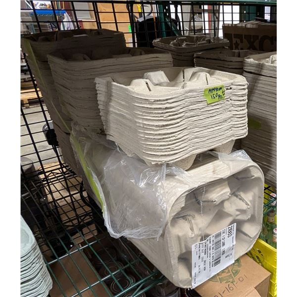 Paper Cup Holders - Lot of Approx. 150