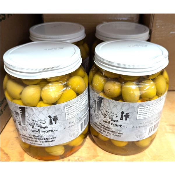 Olive It and More Vermouth-Soaked Olives 2L - Lot of 4