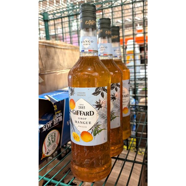 Giffard Mango Syrup, 100cL - Lot of 3