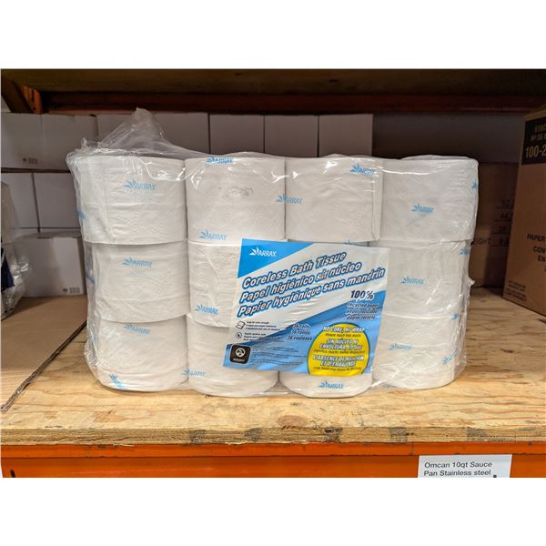 Array Coreless Bath Tissue - Lot of 36 Rolls