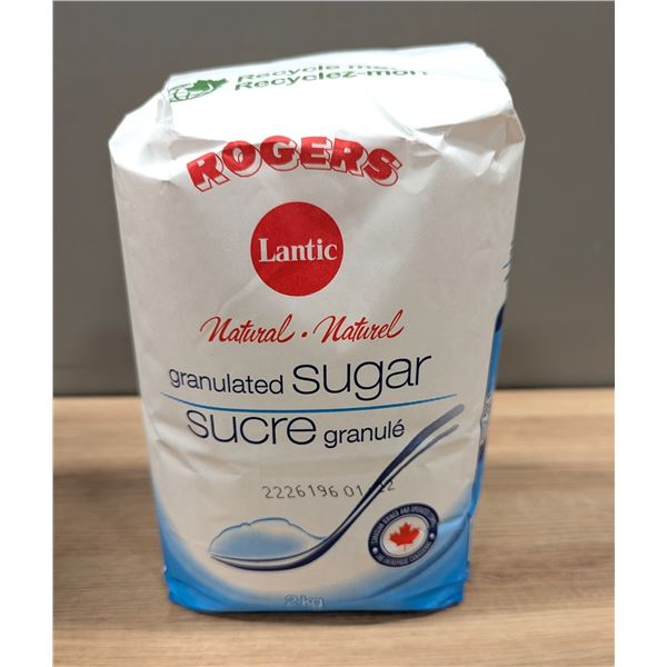 Rogers Granulated Sugar 2kg - Lot of 10 | EC3FL