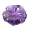 Image 1 : 12ct Hand Carved Flower African Amethyst (GEM-20254)