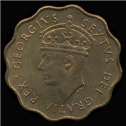 1949 Cyprus George VI 1/2 Piastre Gem BU (COI-6952)