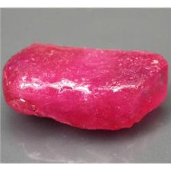35.78ct Alluring Natural Ruby Stone Rough Huge (GEM-17832)