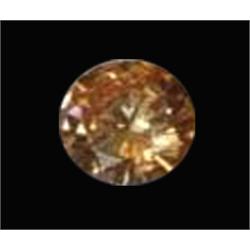 1.49ct Champagne Round Cut Lab Diamond (GEM-22018A)