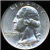 Image 1 : 1951 Washington 25c Silver Quarter Coin Graded GEM (COI-6824)