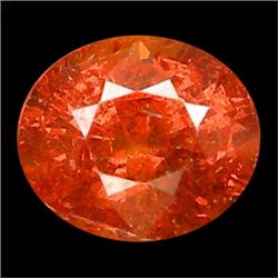.85ct Top Aaa Oval Fanta Orange Spessartite Garnet Nigeria (GMR-0843A)