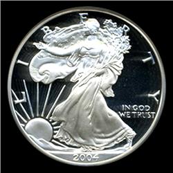 2004W Silver Eagle PROOF Graded GEM PR70 (COI-4071)
