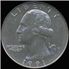 1991 Washington 25c Quarter Coin Graded GEM (COI-6902)