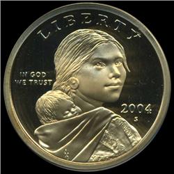 2004S Sacagawea Dollar Graded PCGS PR69 DCAM (COI-6380)