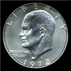 1972S IKE Dollar Graded Silver PCGS MS67 (COI-4848)
