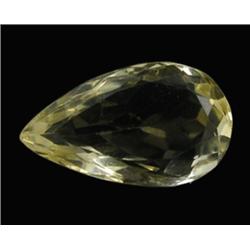 10.49ct Precious Lemon Citrine Gem Pear Cut (GEM-21540)