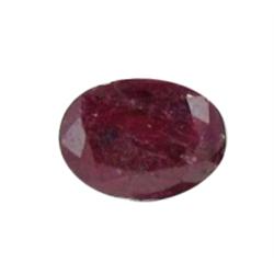1.67ct Ruby Pigeon Blood Red Oval Africa Untreated (GEM-18213)