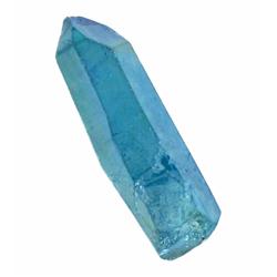 50ct Aqua Aura Quartz Crystal RARE (GEM-20429)