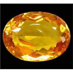 49.11ct Impressive Oval Canary Yellow Citrine Brazil   (GEM-23954)