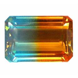 24.66ct Spectacular Bi-Color Golden Blue Citrine   (GEM-23951)