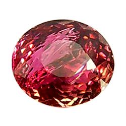 1.27ct Tourmaline Oval Cut Pink Unheated AAA  (GEM-23209)
