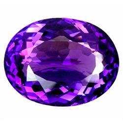 21.10ct Wonderful Oval Purple Amethyst  (GEM-23312)