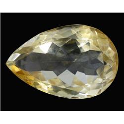 113.91ct Lemon Citrine Pear Cut (GEM-21783)