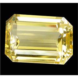 53.50ct GracefullOctagon Yellow Citrine  (GEM-23315)