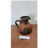 Image 1 : Vintage West German Pottery Fat Lava Jug by Carstens Toonieshof. 8” Tall. Mid Century