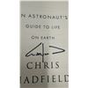 Image 3 : Astronaut Chris Hadfield Hard Cover Book