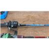 Image 4 : 2 Vintage Fishing Rods and Lot of Vintage Lures and Fishing Crewel
