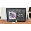 Image 1 : Large Framed Dave Keon Toronto Maple Leafs Photos. 30” x 21”.