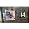 Image 6 : Large Framed Dave Keon Toronto Maple Leafs Photos. 30” x 21”.