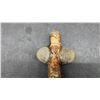 Image 2 : Vintage First Nations Child's Tomahawk with Stone Head and Wood Handle