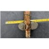 Image 5 : Vintage First Nations Child's Tomahawk with Stone Head and Wood Handle