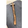 Image 6 : Vintage First Nations Child's Tomahawk with Stone Head and Wood Handle