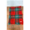 Image 2 : Vintage Mid Century Seafield Mohair and Wool Plaid Throw Blanket. made In Scotland