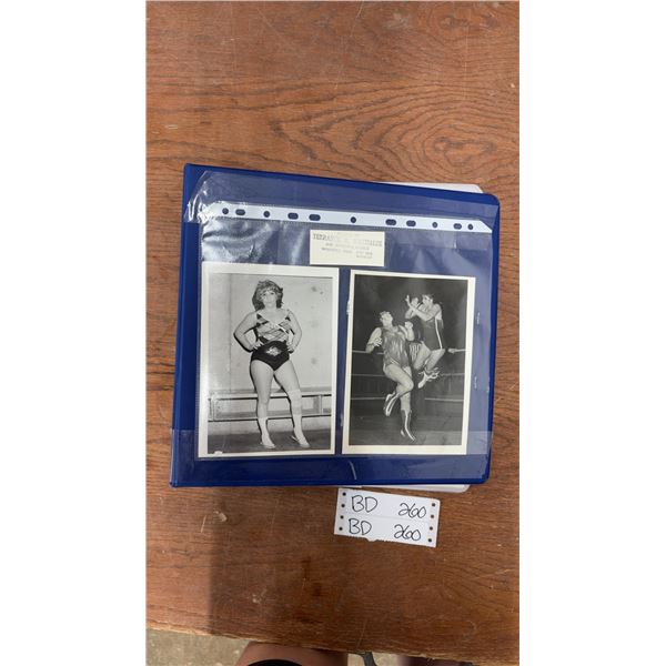 Large Lot of Women’s AWA Wrestling Photos By Terrance Machalek