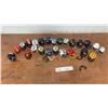 Image 1 : Vintage NFL Riddell Mini Pocket Football Helmet Lot