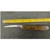 Image 10 : Four Antique Wood Handle Skinning Knives