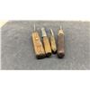 Image 18 : Four Antique Wood Handle Skinning Knives