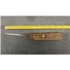 Image 2 : Four Antique Wood Handle Skinning Knives