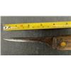 Image 3 : Four Antique Wood Handle Skinning Knives