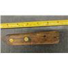 Image 4 : Four Antique Wood Handle Skinning Knives