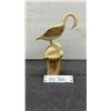 Image 1 : Outstanding Vintage Moose Antler Carving of a Canada Goose, 10” Height