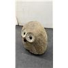 Image 4 : Vintage First Nations Inuit Carved Stone Ookpik Owl, 4 1/2” x 4 1/2”