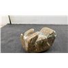 Image 7 : Vintage Inuit Soapstone Carving Lot: Unique Walrus, Whale and Otter, as Well as Boma Figure
