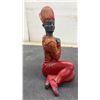 Image 6 : Vintage Mid-Century Devonware Blackmore Hand-Painted Figures, 7 1/2” Tall