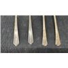 Image 13 : Assorted Silverplate Flatware: Serving Ware, Salt, Pepper Shakers, Candlestick Holders