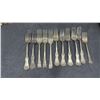 Image 16 : Assorted Silverplate Flatware: Serving Ware, Salt, Pepper Shakers, Candlestick Holders