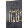 Image 18 : Assorted Silverplate Flatware: Serving Ware, Salt, Pepper Shakers, Candlestick Holders